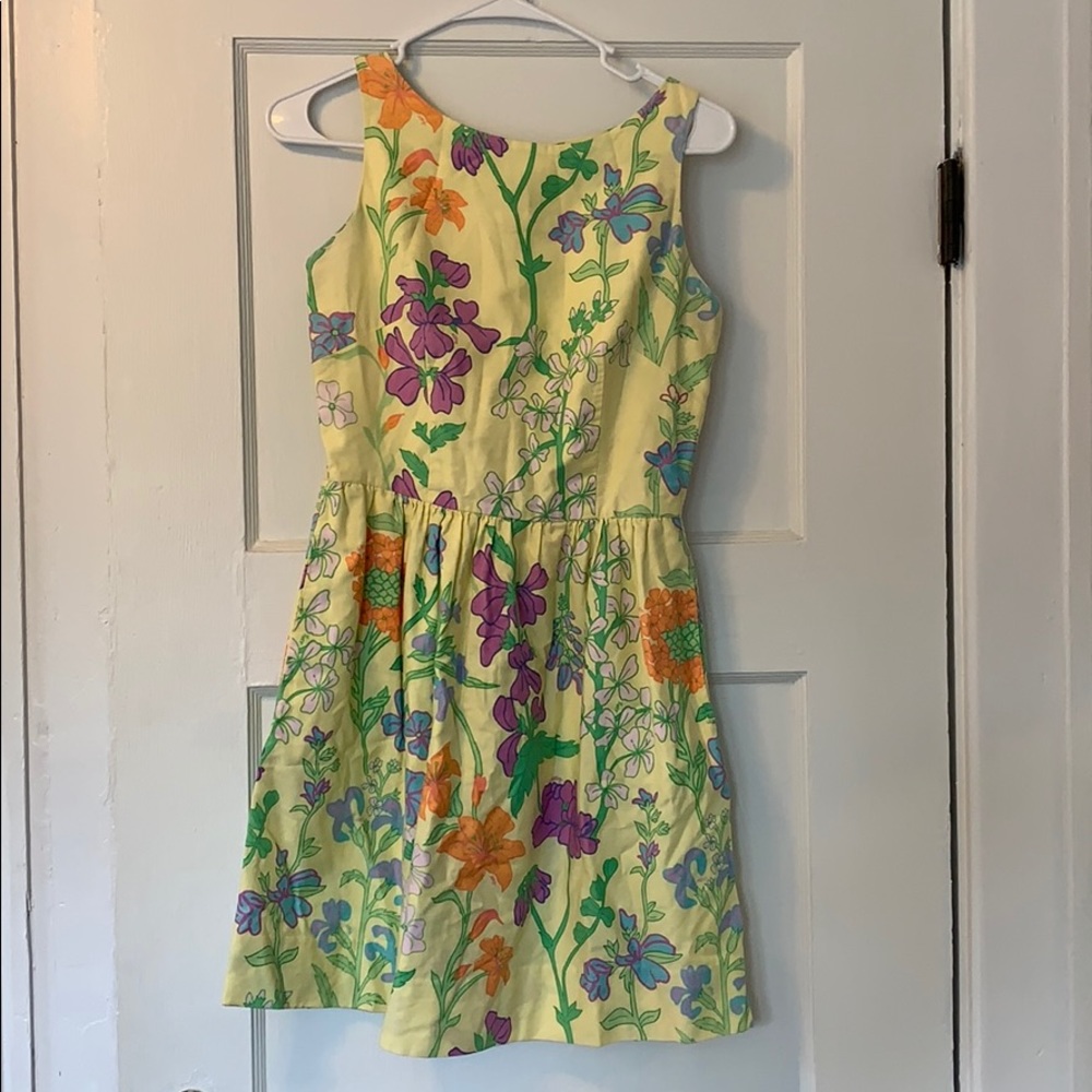 Lilly Pulitzer Yellow Dress